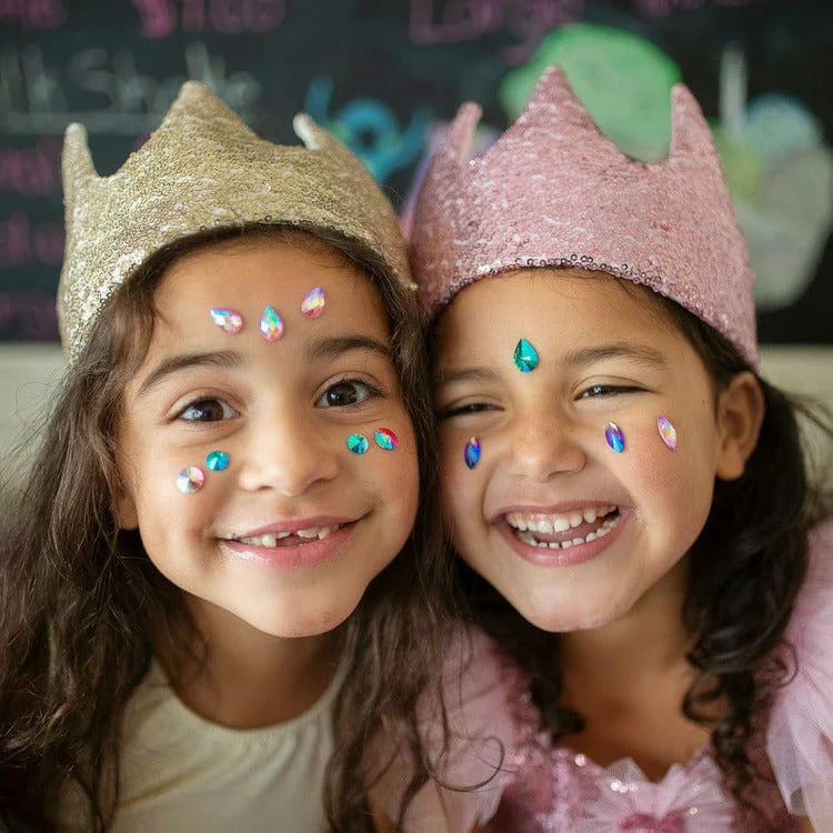 Precious Pink Sequins Crown - Image 2