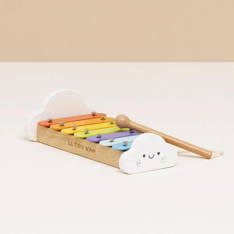 Rainbow Wooden Xylophone - Image 5