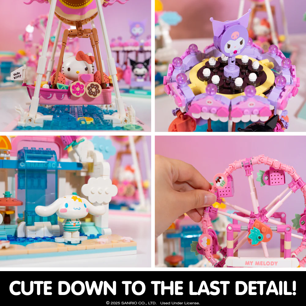 Sanrio Building Blocks Summer Wunderland - Hello Kitty Donut Ship - Image 3