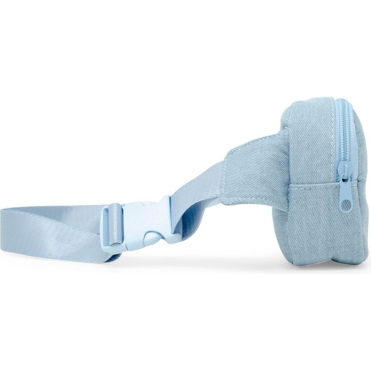 Sequin Heart Belt Bag for Kids - Blue (Denim) - Image 6