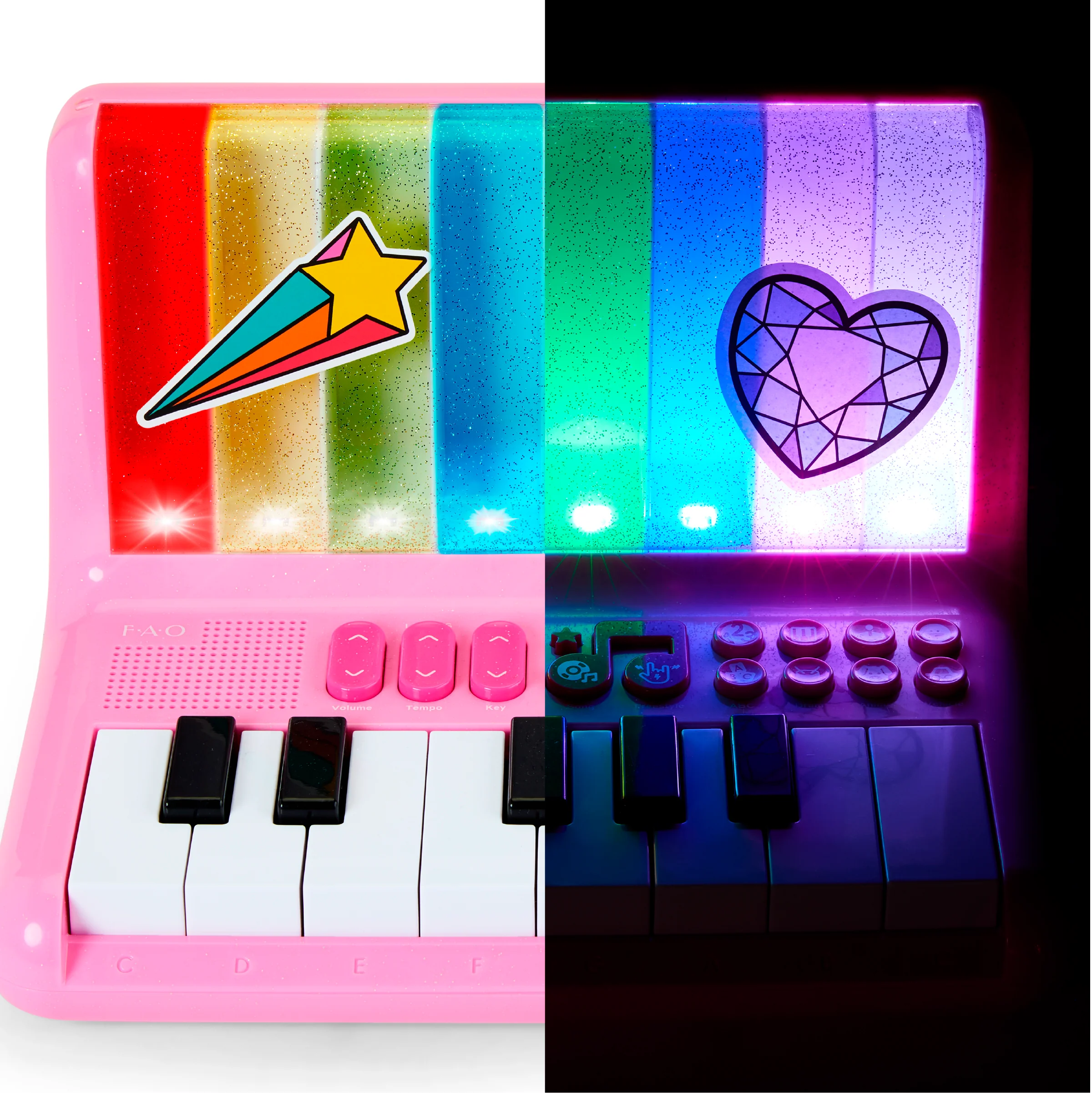 Stage Stars Interactive Piano with Lightshow - Image 4