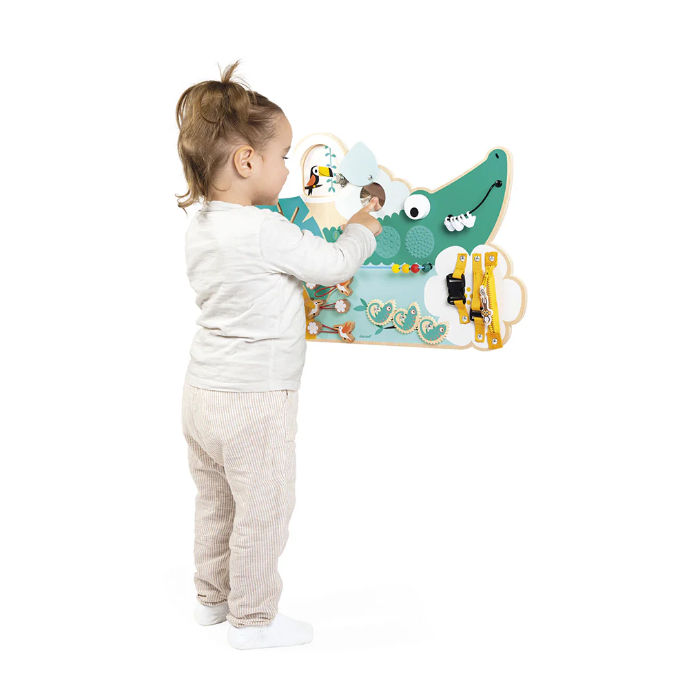 Tropik Crocodile Multi-Activity Busy Board - Image 2