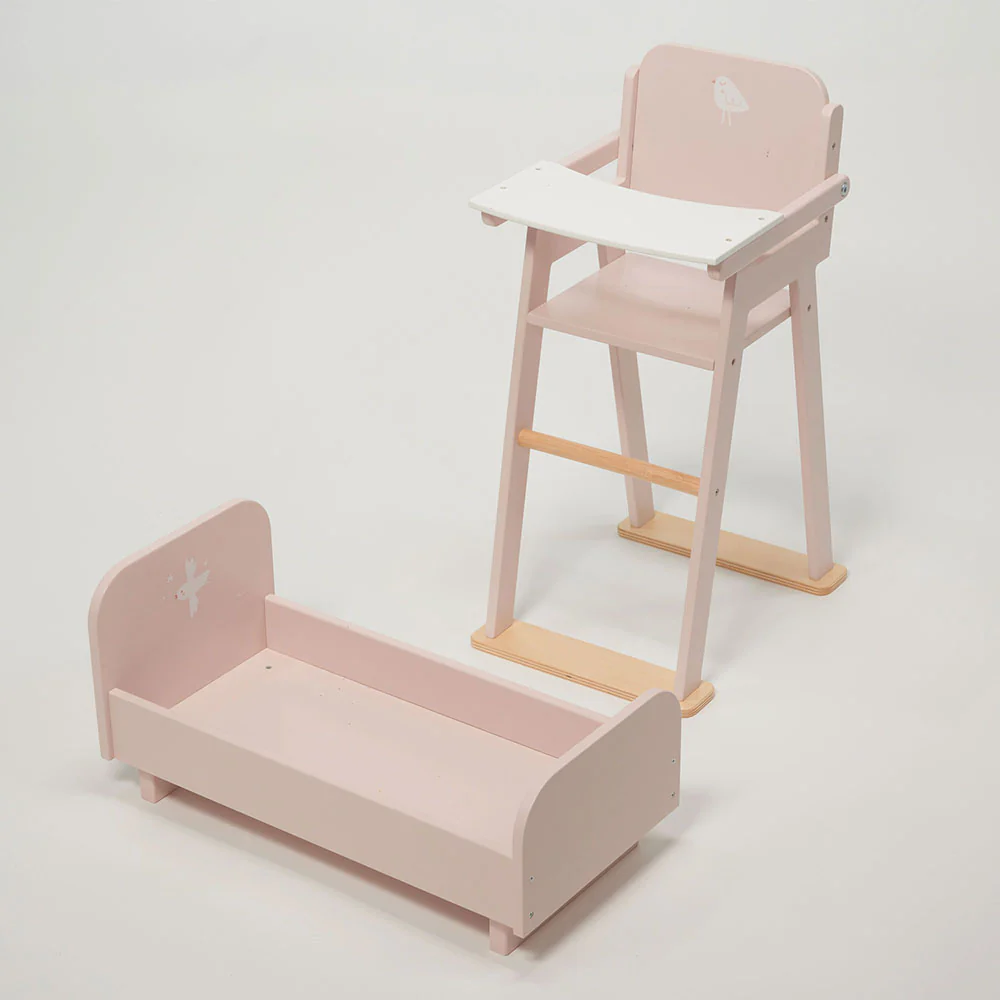 Wood Baby Doll Furniture Bundle - Image 4