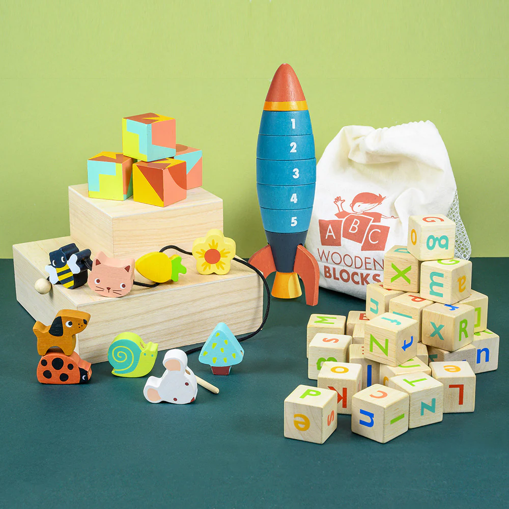 Wood Learning Toys Bundle - Image 5