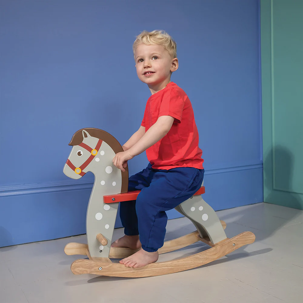 Wood Rocking Horse - Image 3