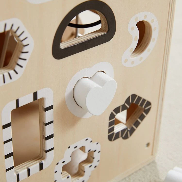 Wooden Activity Busy Box - Image 3