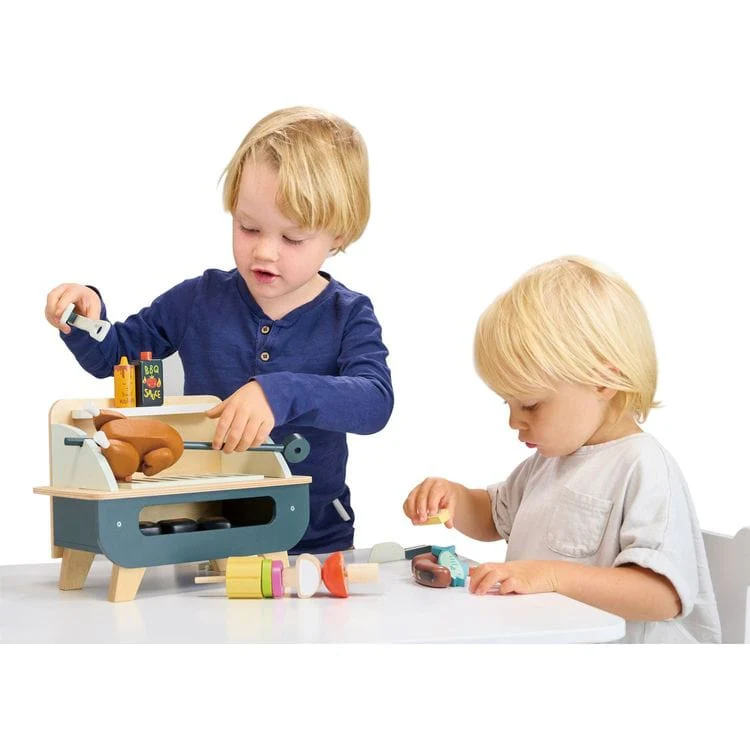 Wooden Barbeque Play Set - Image 2