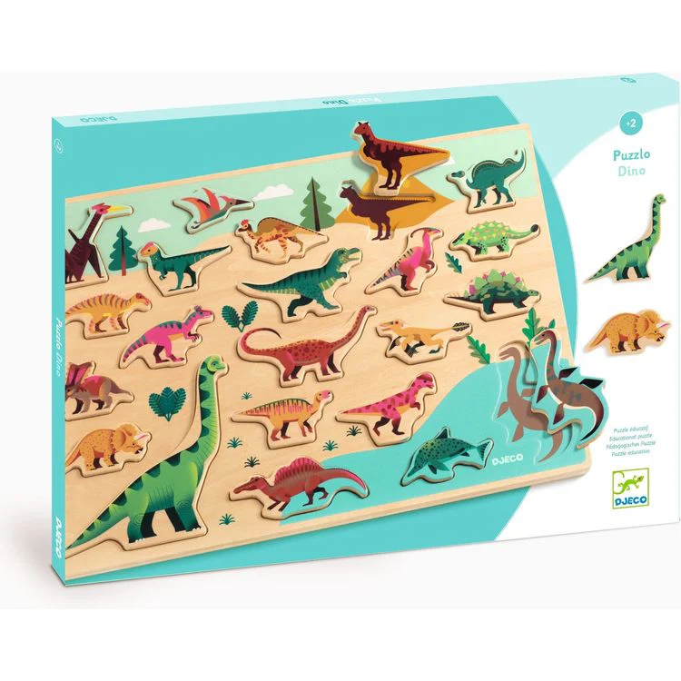 Wooden Dinosaur Puzzle - Image 3