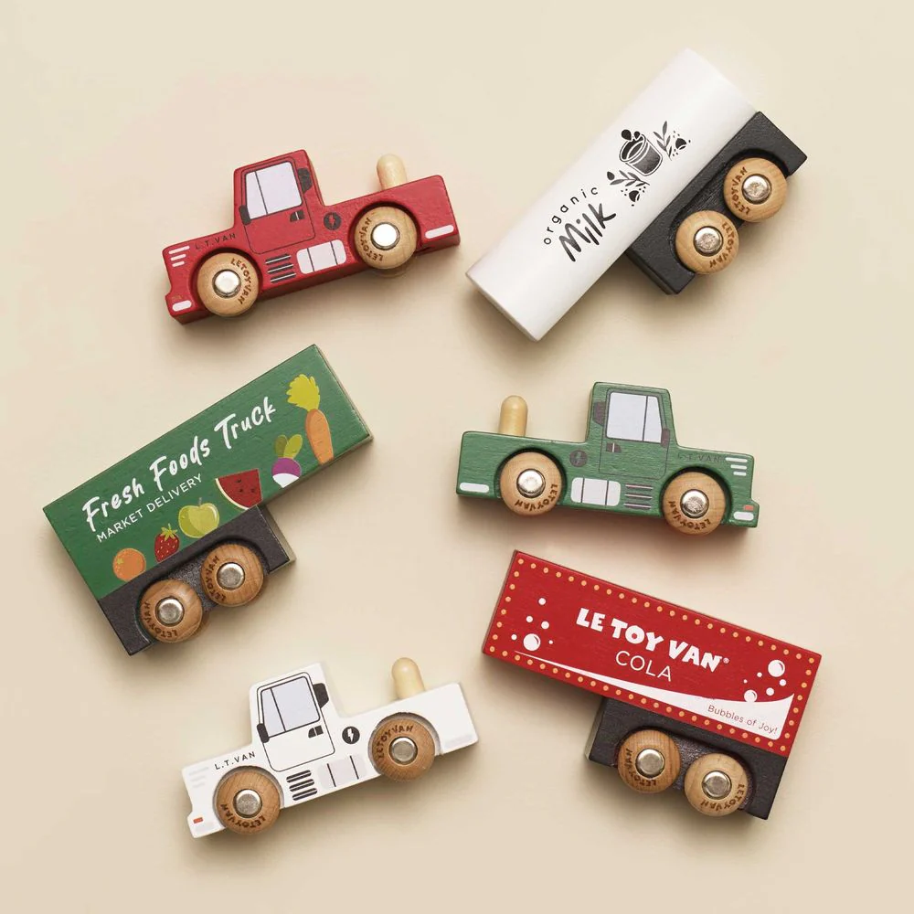 Wooden Trailer Truck Set - Image 6