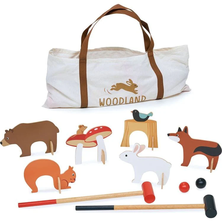 Woodland Animals Indoor Croquet Set - Image 3