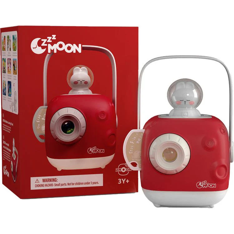 ZzzMoon Kids Storyboard Projector - Red - Image 2